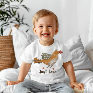 T-shirt Pour Bébé Juste amour