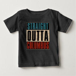 T-shirt Pour Bébé Juste devant Columbus Ohio OH USA
