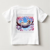 T-shirt Pour Bébé Juste en train de se pendre (Dos)