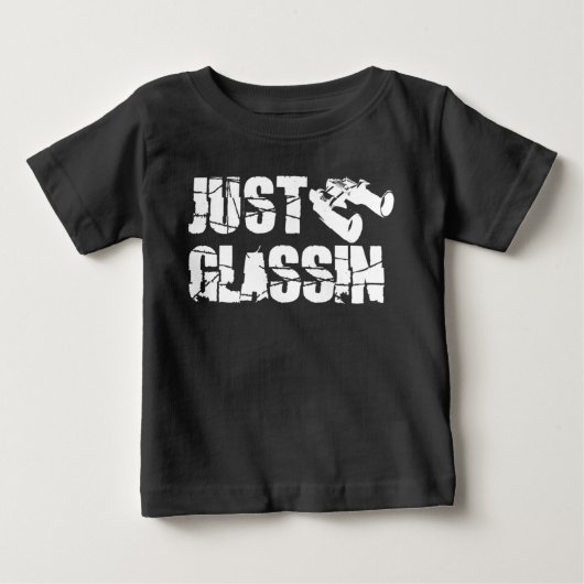 T-SHIRT POUR BÉBÉ JUSTE GLASSIN (Devant)
