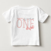 T-shirt Pour Bébé Juste pour ONEderful (Dos)