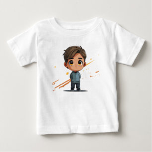 T-shirt Pour Bébé Juste un garçon qui aime la voiture