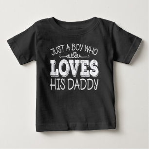 T-shirt Pour Bébé Juste Un Garçon Qui Aime Sa Fête D'Anniversaire De