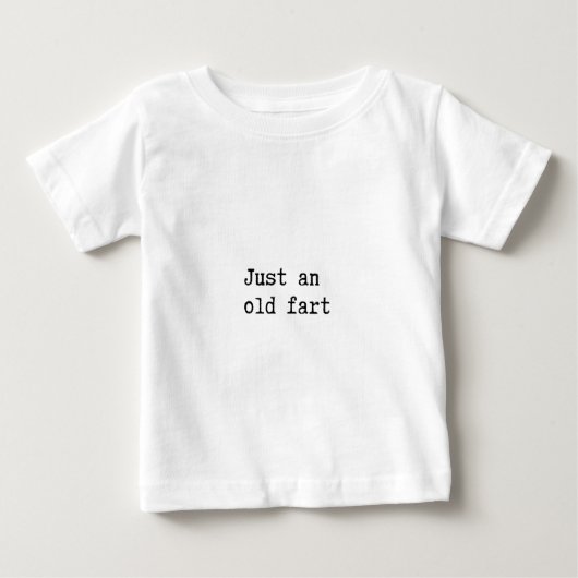 T-shirt Pour Bébé Juste Un Vieux Panier (Devant)