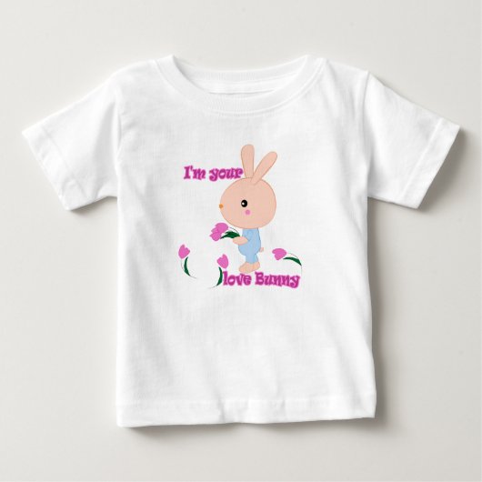 T-shirt Pour Bébé J'y vais (Devant)