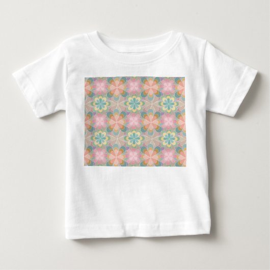 T-shirt Pour Bébé Kaleidoscope (Devant)