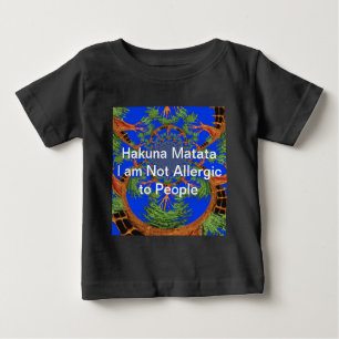 T-shirt Pour Bébé Kaleidoscope Acacia Arbre Art Imprimer/Graphique