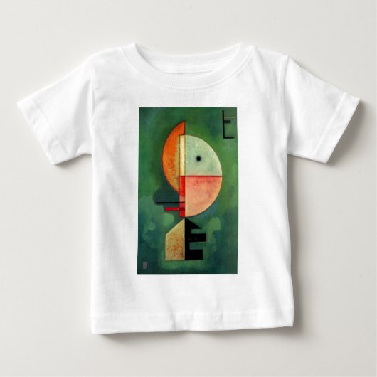 T-shirt Pour Bébé Kandinsky peinture Abstraite ascendante (Devant)