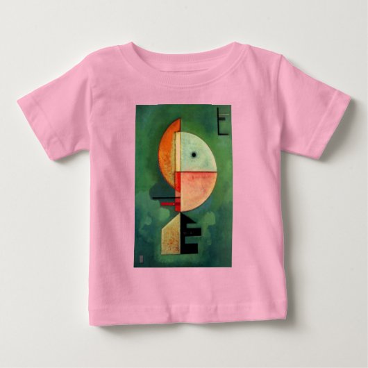 T-shirt Pour Bébé Kandinsky peinture Abstraite ascendante (Devant)