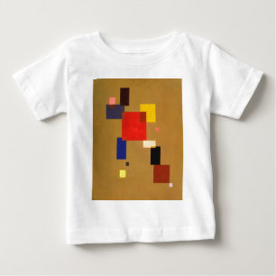 T-shirt Pour Bébé Kandinsky Treize Rectangles peinture Abstraite