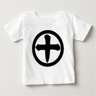 T-shirt Pour Bébé Kanji numéro dix en cercle