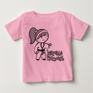 T-shirt Pour Bébé Karate Princess