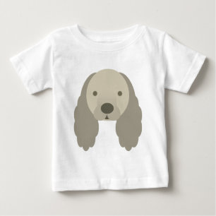 T-SHIRT POUR BÉBÉ KAWAII COCKER SPANIEL DOGGIE TRÈS DOUX CHIEN
