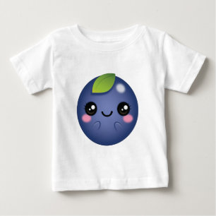 T-shirt Pour Bébé Kawaii Myrtille
