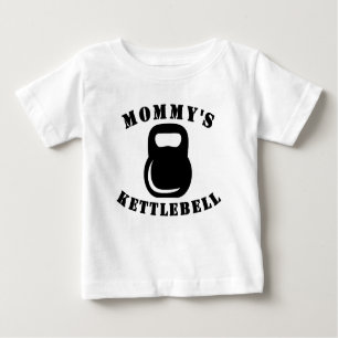 T-shirt Pour Bébé Kettlebell de maman