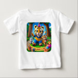 T-shirt Pour Bébé Kids  Tiger's Neighborhood 2nd Birthday<br><div class="desc">Solid colors: 100% Cotton; Heather Grey: 90% Cotton,  10% Polyester; All Other Heathers: 50% Cotton,  50% Polyester
    Imported
    Pull On closure
    Machine Wash
    Lightweight,  Classic fit</div>