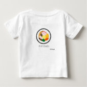 T-shirt Pour Bébé Kimbap (Dos)
