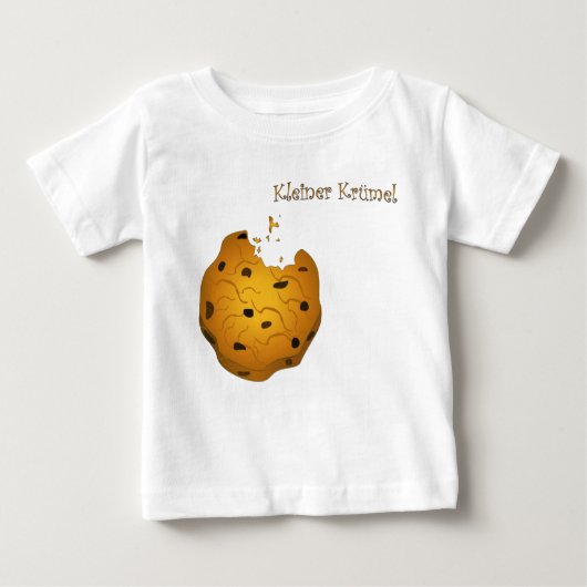 T-shirt Pour Bébé kleiner krümel (Devant)