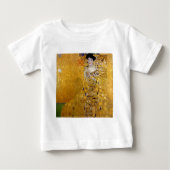 T-shirt Pour Bébé Klimt , “ Adele Bloch-Bauer I ” (Devant)