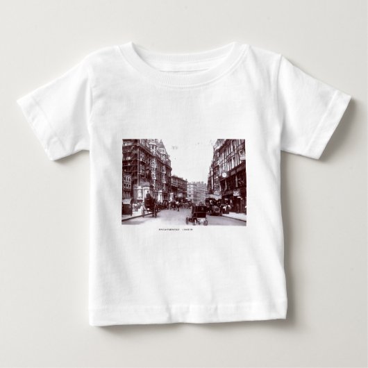 T-shirt Pour Bébé Knightsbridge, cru 1910 de Londres (Devant)