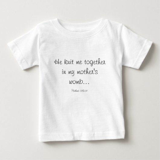 T-shirt Pour Bébé Knit bébé ensemble (Devant)