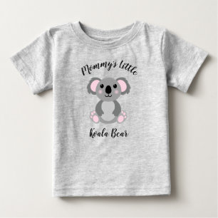 T-shirt Pour Bébé Koala Bear Baby shower vert genre neutre