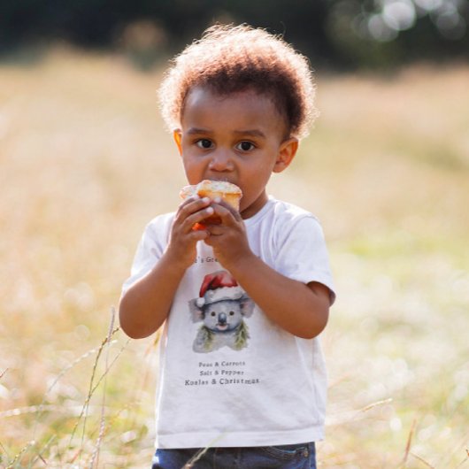 T-shirt Pour Bébé Koala de Noël australien