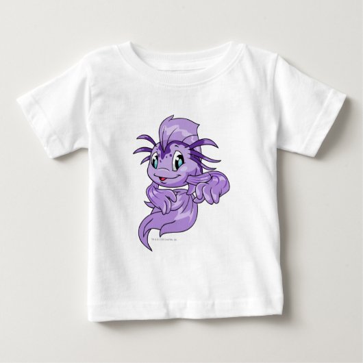 T-shirt Pour Bébé Koi Purple (Devant)
