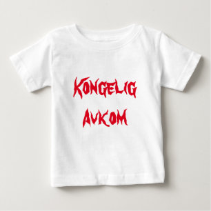 T-shirt Pour Bébé Kongelig Avkom, Offre royale en norvégien