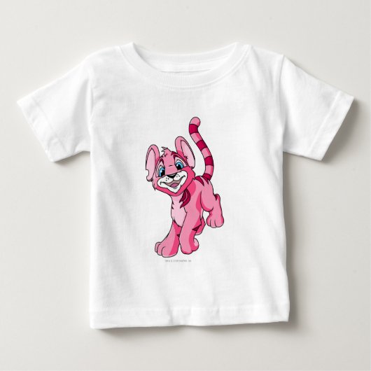 T-shirt Pour Bébé Kougra rose (Devant)