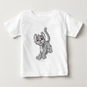 T-shirt Pour Bébé Kougra Silver (Devant)