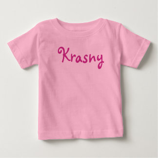 T-shirt Pour Bébé Krasny