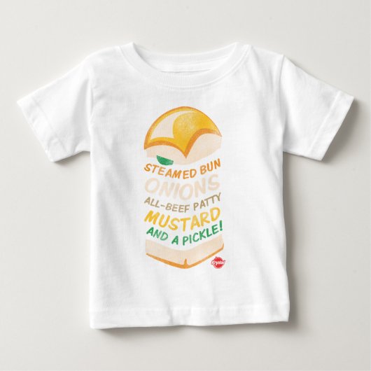 T-shirt Pour Bébé Krystal a empilé (Devant)