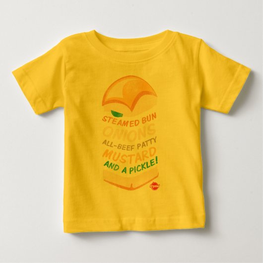 T-shirt Pour Bébé Krystal a empilé (Devant)