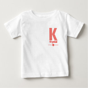 T-shirt Pour Bébé Krystal grand K