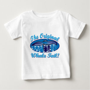 T-shirt Pour Bébé La baleine d'origine