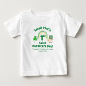 T-shirt Pour Bébé La bonne St. Patrick de Small Pint (Devant)