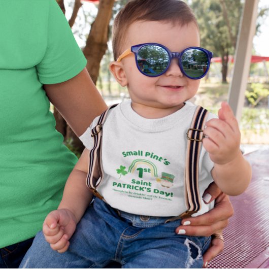 T-shirt Pour Bébé La bonne St. Patrick de Small Pint
