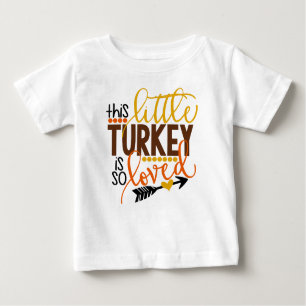 T-shirt Pour Bébé La cette petite Turquie est ainsi chemise aimée