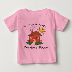 T-shirt Pour Bébé La Chambre de MeeMaw préféré de repaire