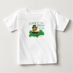 T-shirt Pour Bébé La chance de l'irlandais pour vous sur un