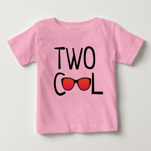T-shirt Pour Bébé La Chemise de deux Cool (Devant)