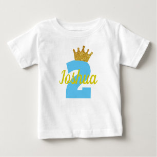 T-shirt Pour Bébé La chemise du 2ème d'anniversaire garçon
