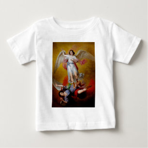 T-shirt Pour Bébé La chute de Lucifer par Antonio Maria Esquivel