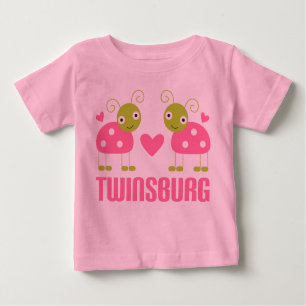 T-shirt Pour Bébé La coccinelle mignonne de Twinsburg Ohio badine le