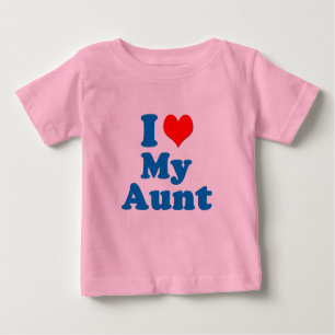T-shirt Pour Bébé La Collection Cariad - J'Coeur Ma Tante
