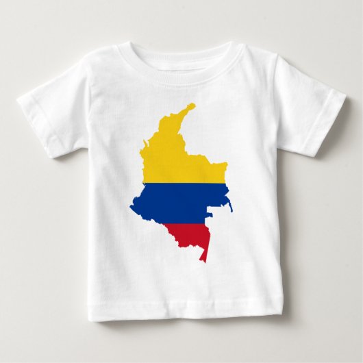 T-shirt Pour Bébé La Colombie (Devant)