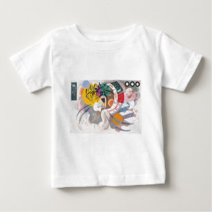 T-shirt Pour Bébé La courbe dominante de Kandinsky Abstraite