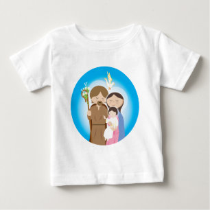 T-shirt Pour Bébé La famille sainte
