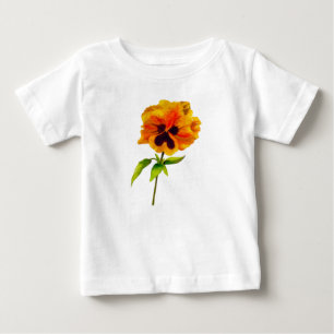 T-shirt Pour Bébé 'La fête du Pansy' sur un Ted de Rouffle Toddler (